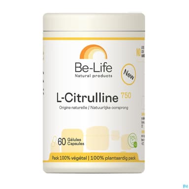 BE-LIFE L-CITRULLINE 750 GELUL 60