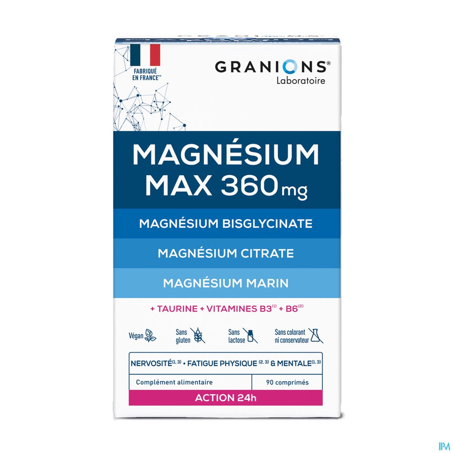 GRANIONS MAGNESIUM MAX CPR 90