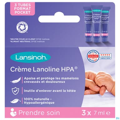 LANSINOH CR LANOLINE HPA 7MLX3
