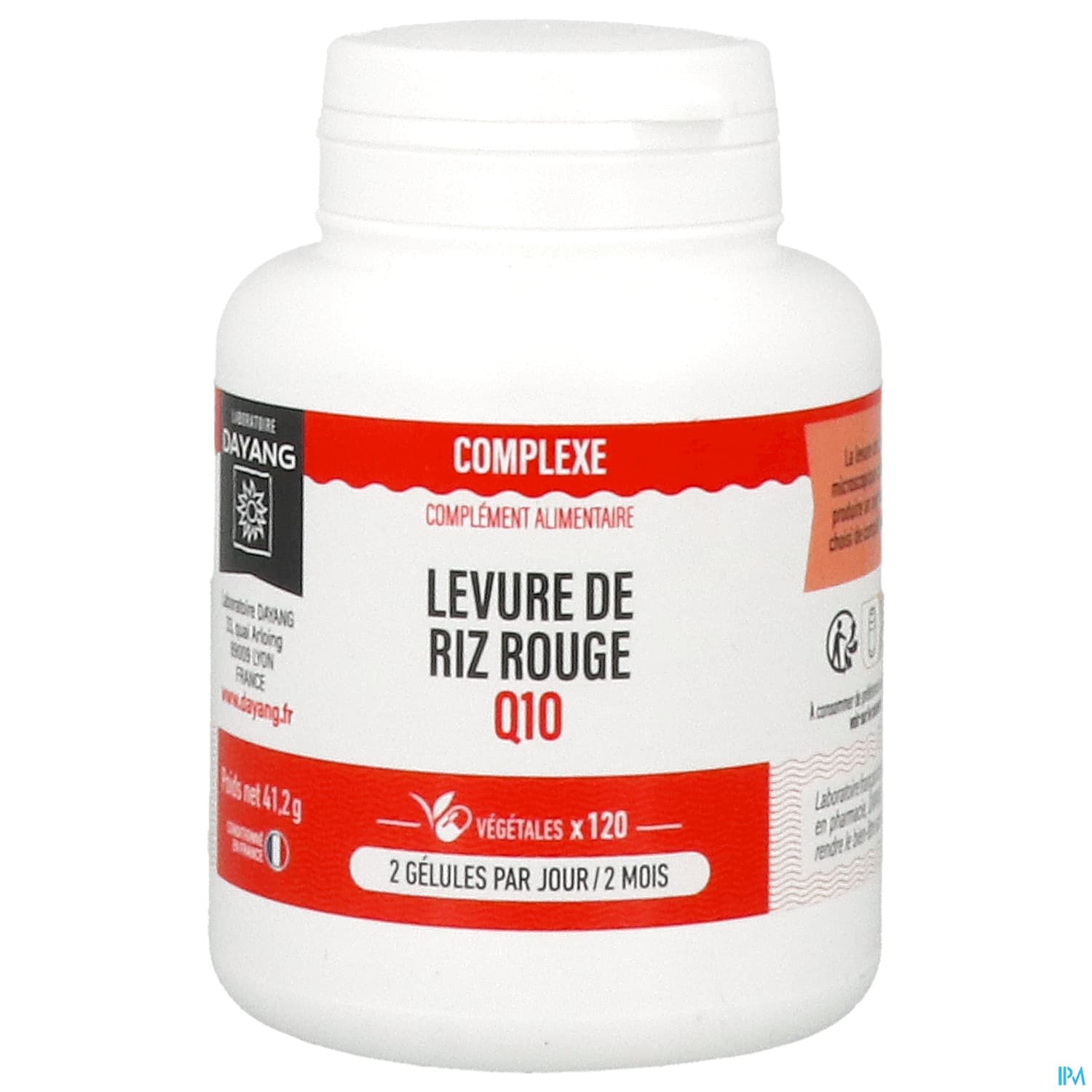 DAYANG LEV RIZ R+Q10 2,9MG GELU120