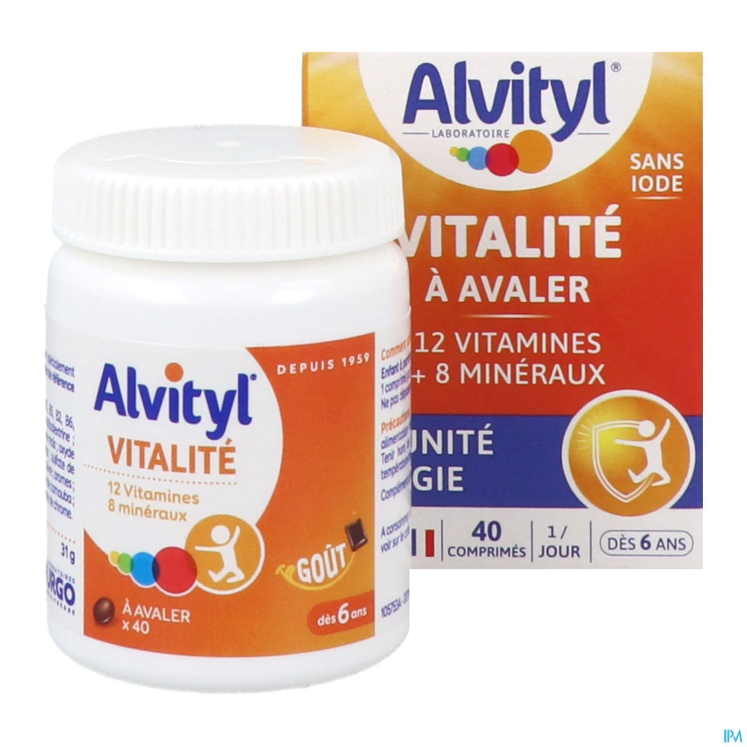 Alvityl Vitalite A Avaler Comprime 40