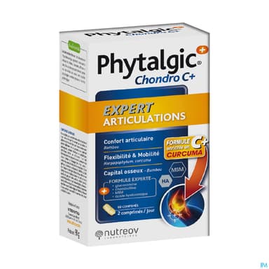 Nutreov Phytalgic+ Chondro C+ Expert Articulations Comprime 60 Satisfait Ou Rembourse