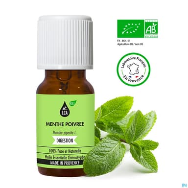 LCA HLE ESS MENTHE POIVR BIO 10ML