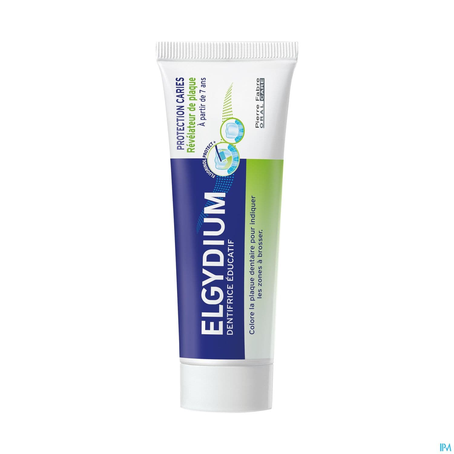 Elgydium Dentifrice Educatif Revelateur De Plaque Arome Pomme Fraiche 50ml