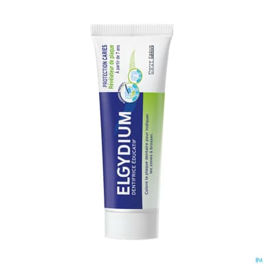 Elgydium Dentifrice Educatif Revelateur De Plaque Arome Pomme Fraiche 50ml