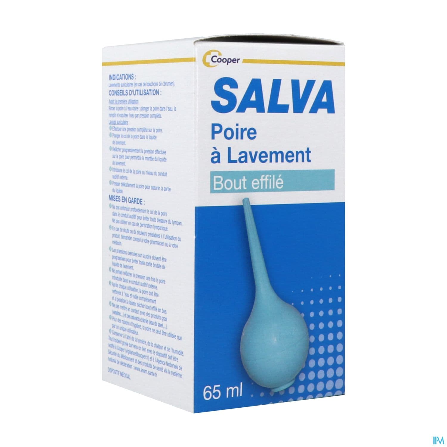 POIRE LAV BOUT EFFIL 65ML SALVA N4