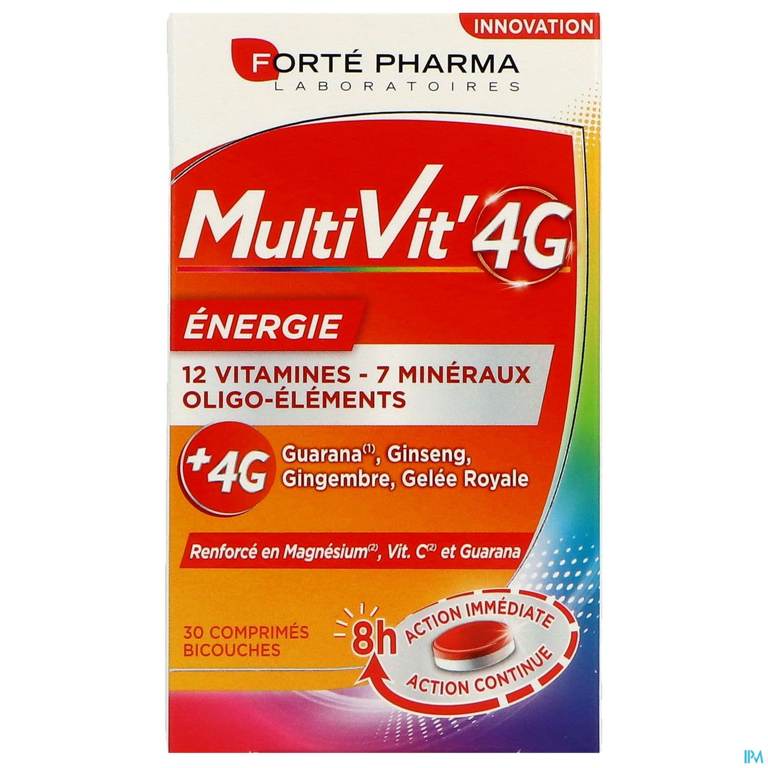 MULTIVIT'4G ENERGIE CPR 30