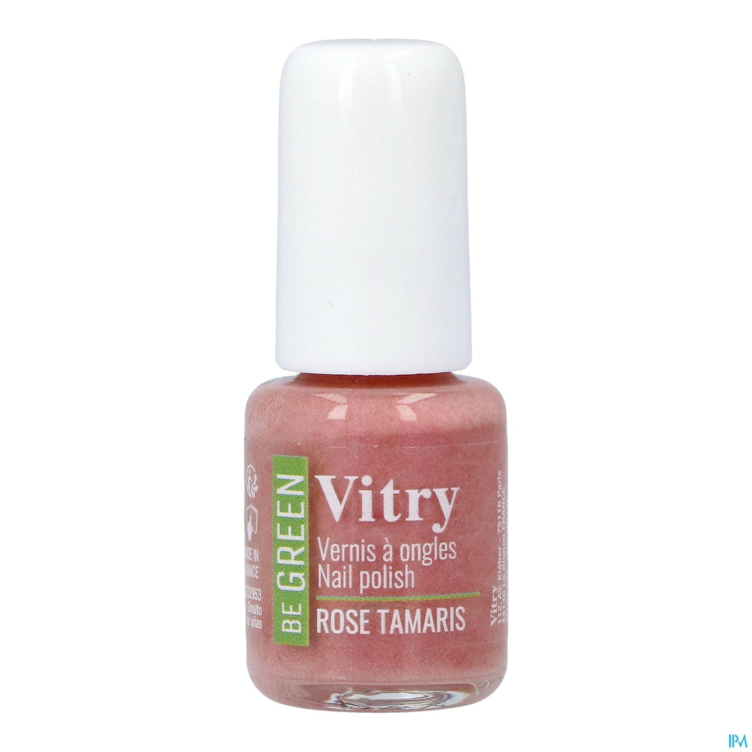 Vitry Be Green Vernis Ongles Rose Tamaris 6ml