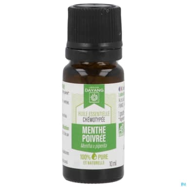 Dayang Huile Essentielle Menthe Poivree Bio 10ml