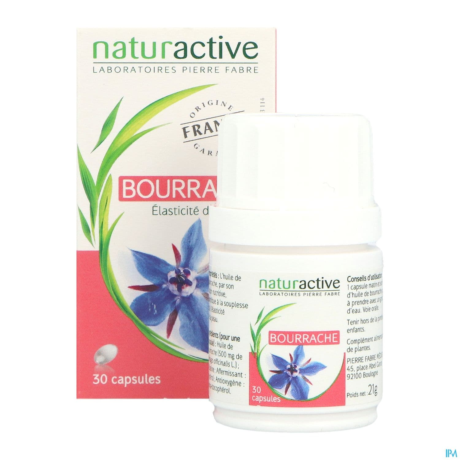 Naturactive Huile De Bourrache Capsule 30