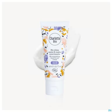 Charlotte Bio Creme Mains Et Ongles Bio 40ml