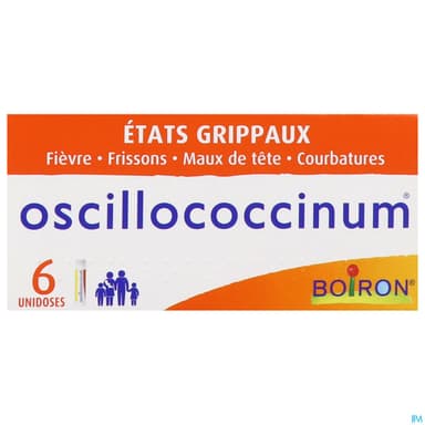 OSCILLOCOCCINUM 6 DOSES
