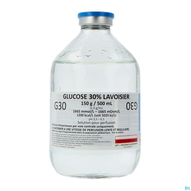 Glucose 30% Lavoisier Sol Pour Perf 500ml Flacon 1