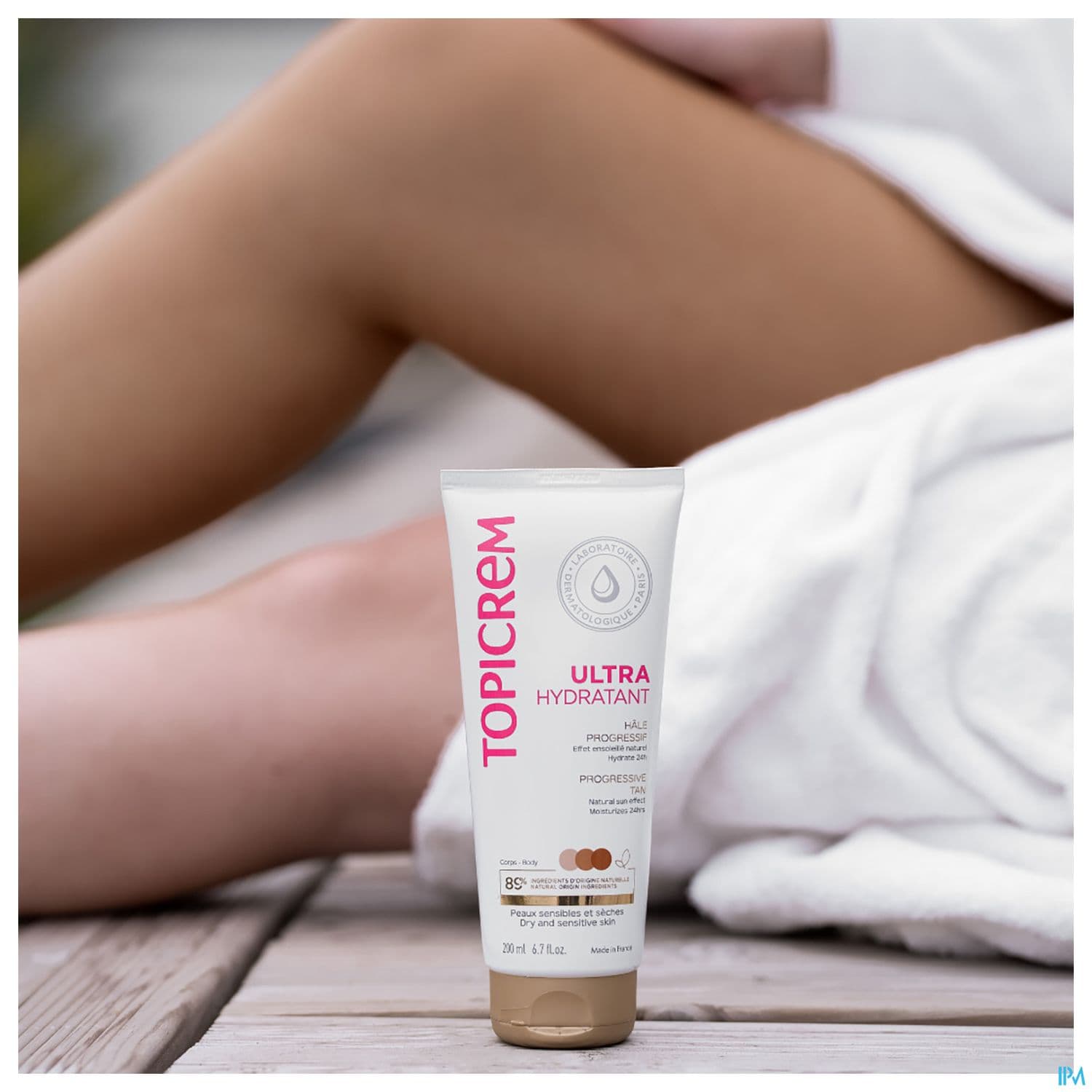 Topicrem Ultra Hydratant Lait Corps 200ml + Gommage Coffret