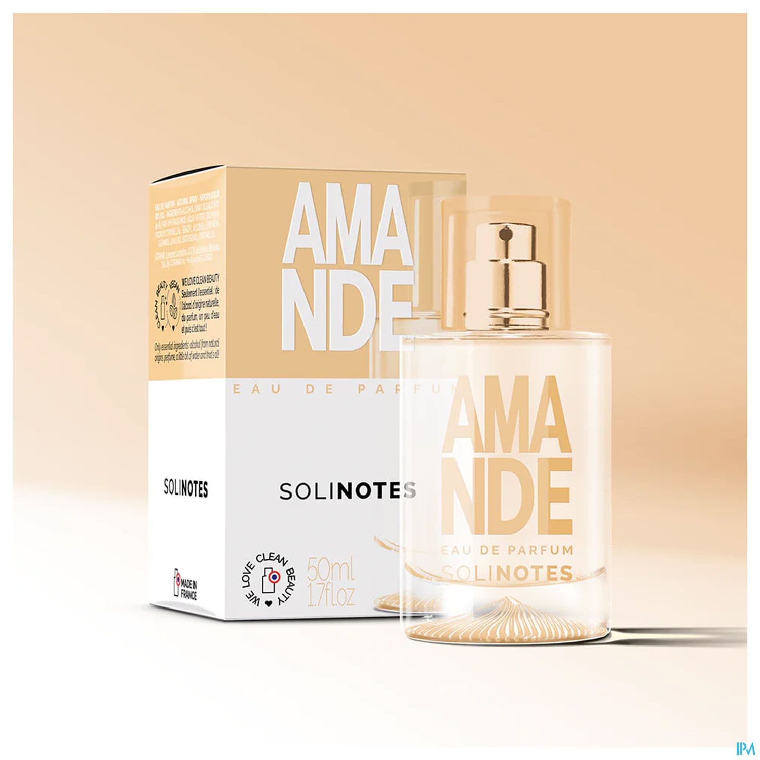 Solinotes Eau De Parfum Amande Vaporisateur 50ml
