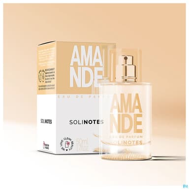 Solinotes Eau De Parfum Amande Vaporisateur 50ml
