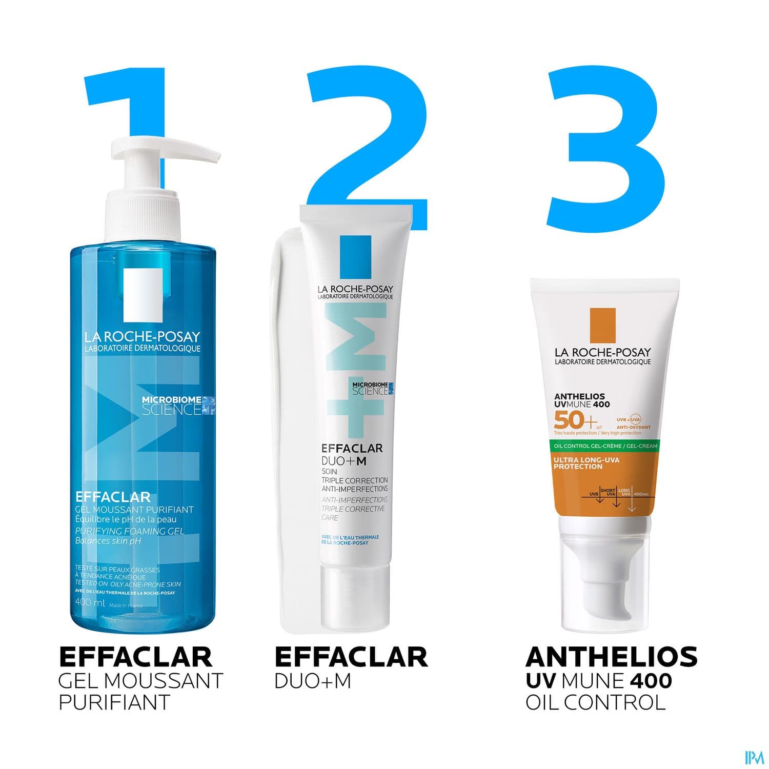 EFFACLAR GEL MOUSS PURIF FL PPE/400ML