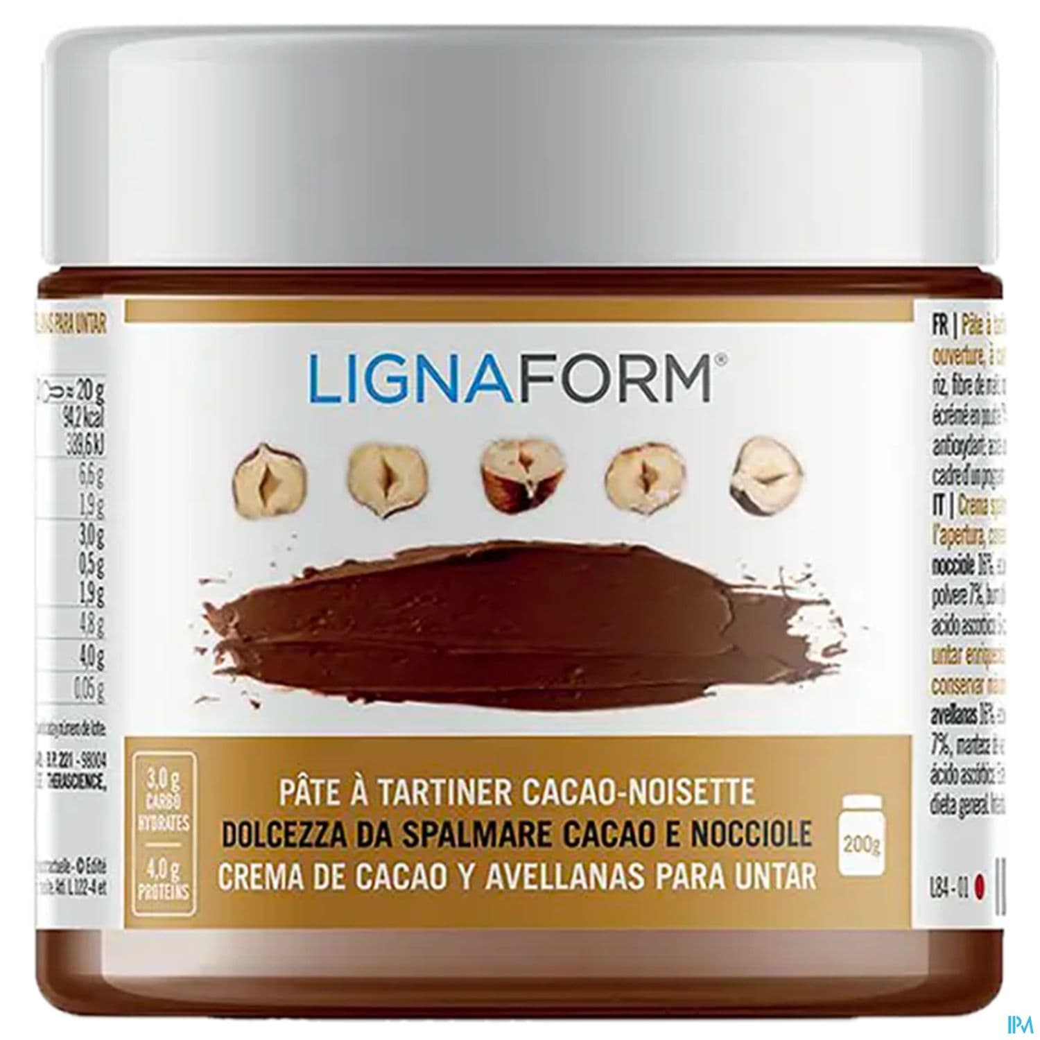 LIGNAFORM PATE TART CACAO/NOIS230G