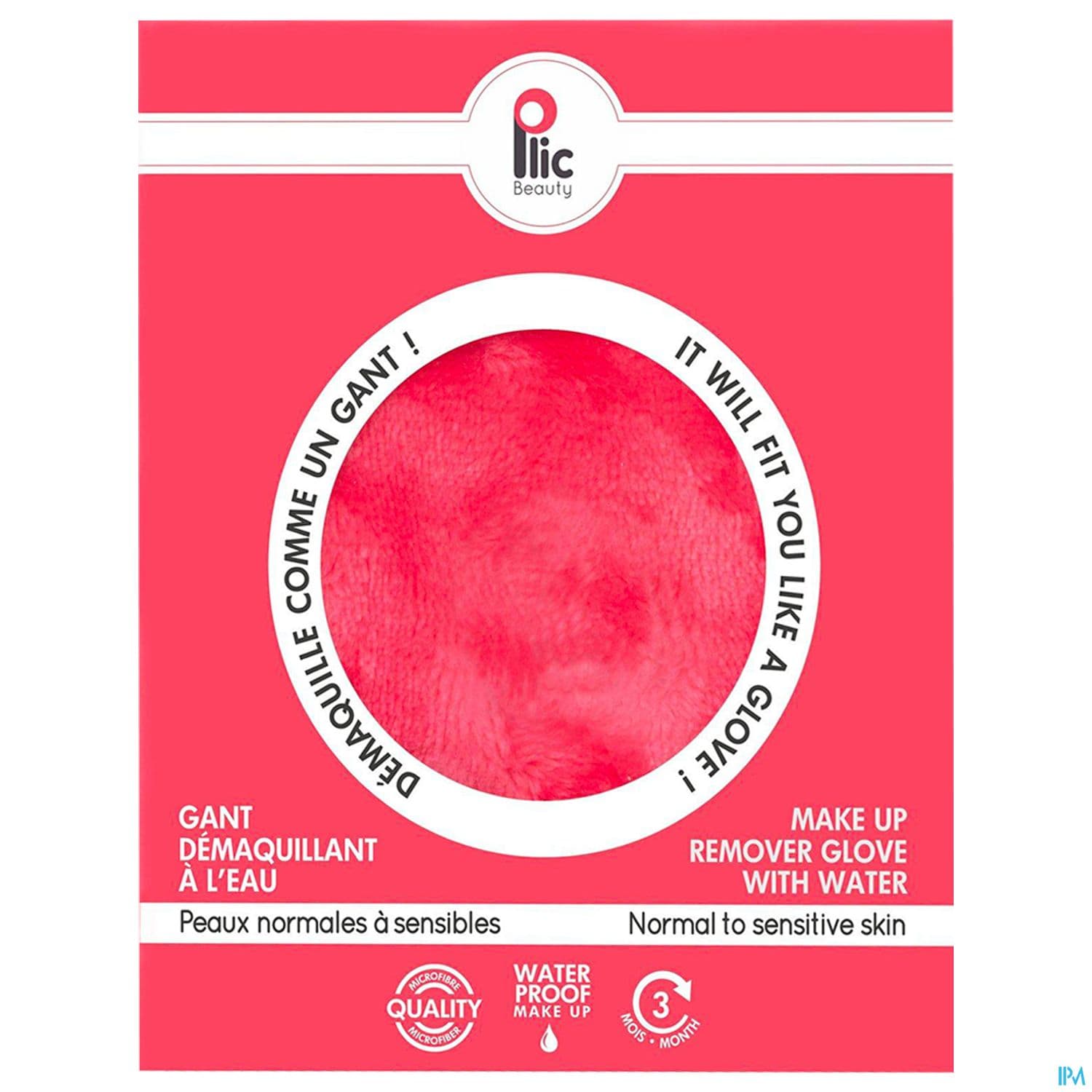 Plic Beauty Gant Demaquillant Peaux Sensibles