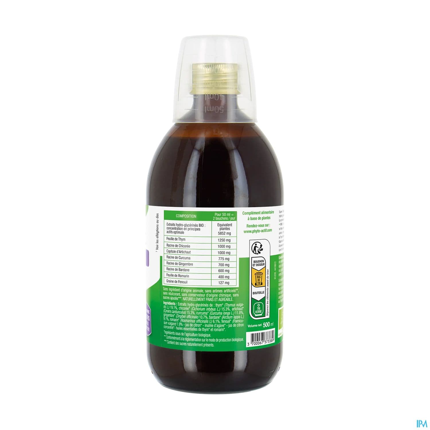 COCKTAIL DETOX 5 EMONCTOIRES 500ML
