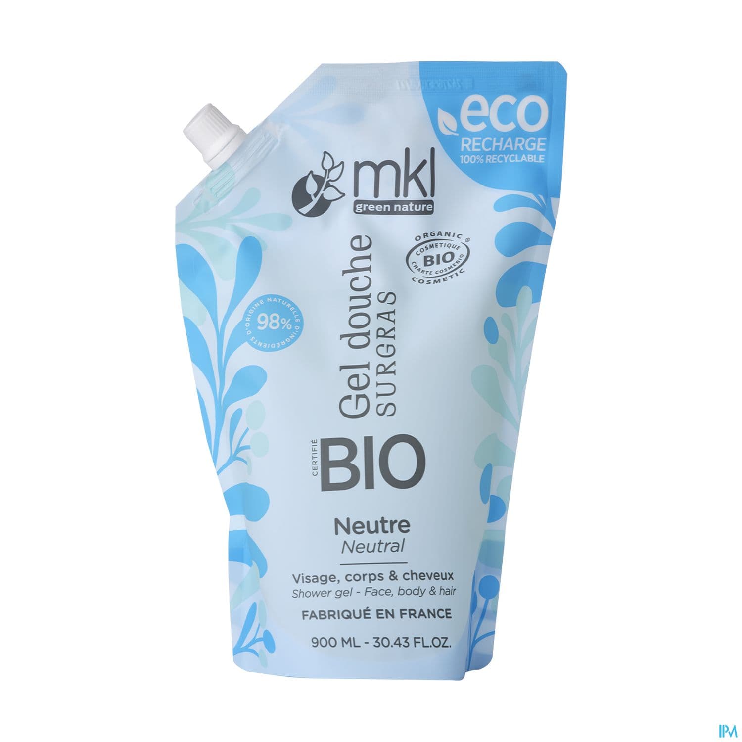 MKL GEL DCH NEUTRE BIO 900ML
