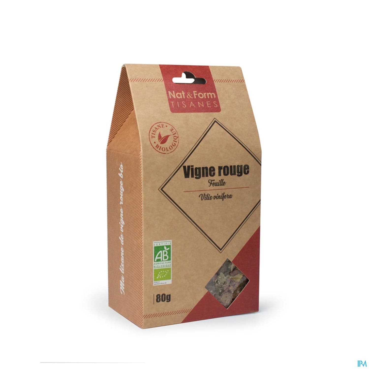 Nat Et Form Tisane Vigne Rouge Feuille Bio 80g