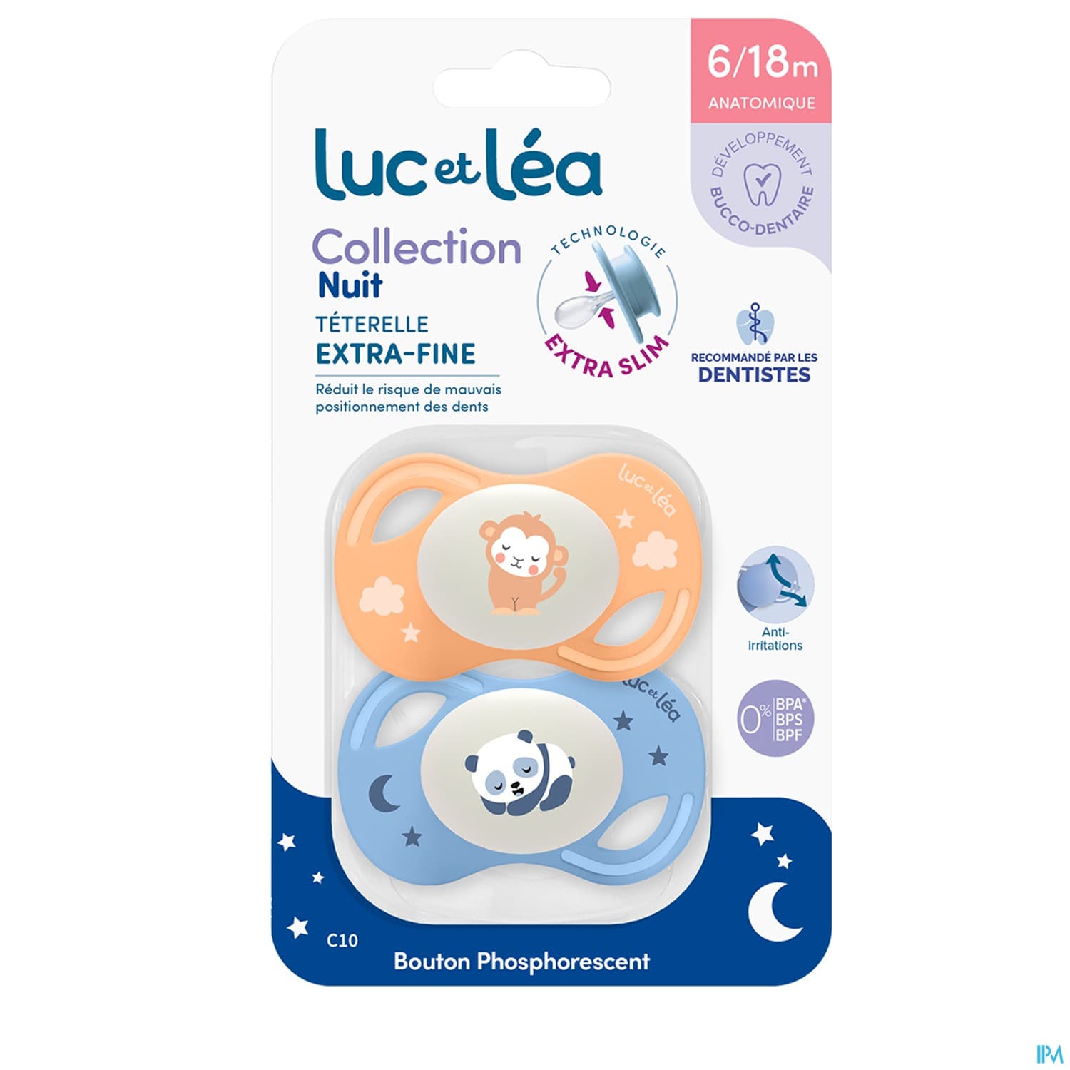 SUCET LUC COLLECT NUIT 6-18M C10X2