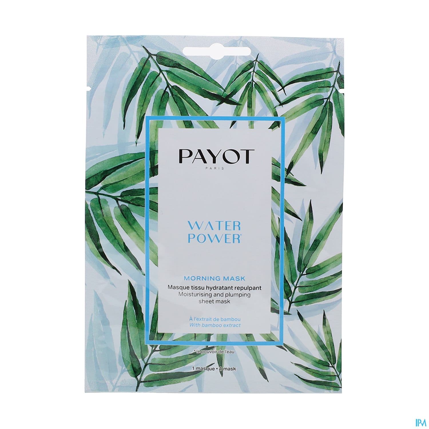 Payot Masque Tissu Water Power Hydratant — Pharmacie Pharmavance Auteuil