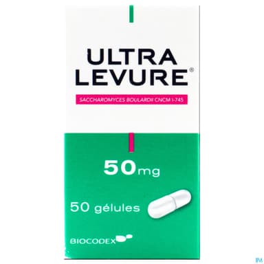 ULTRA LEVURE 50MG GELULE 50