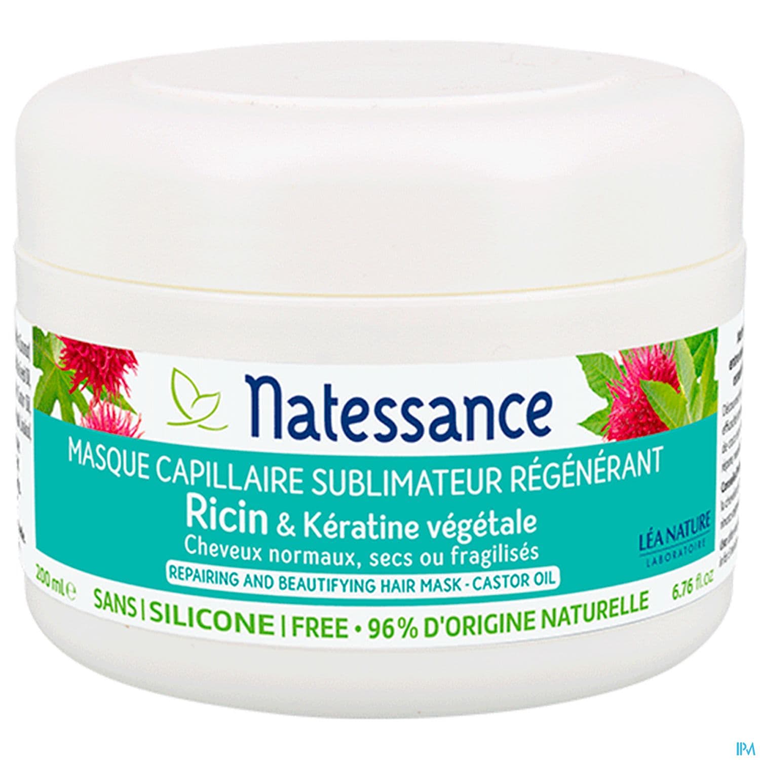 NATESSANCE MASQ RICIN/KERAT 200ML