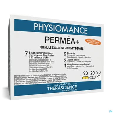 Therascience Physiomance Permea+ Sachet 20 + Comprime 40