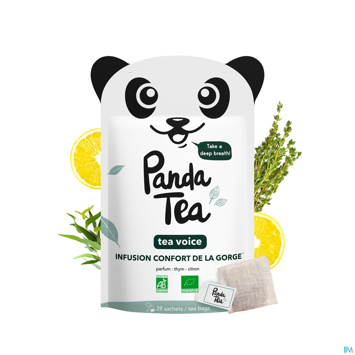 Panda Tea Digestea Citron Bergamote Bio Infusette 28