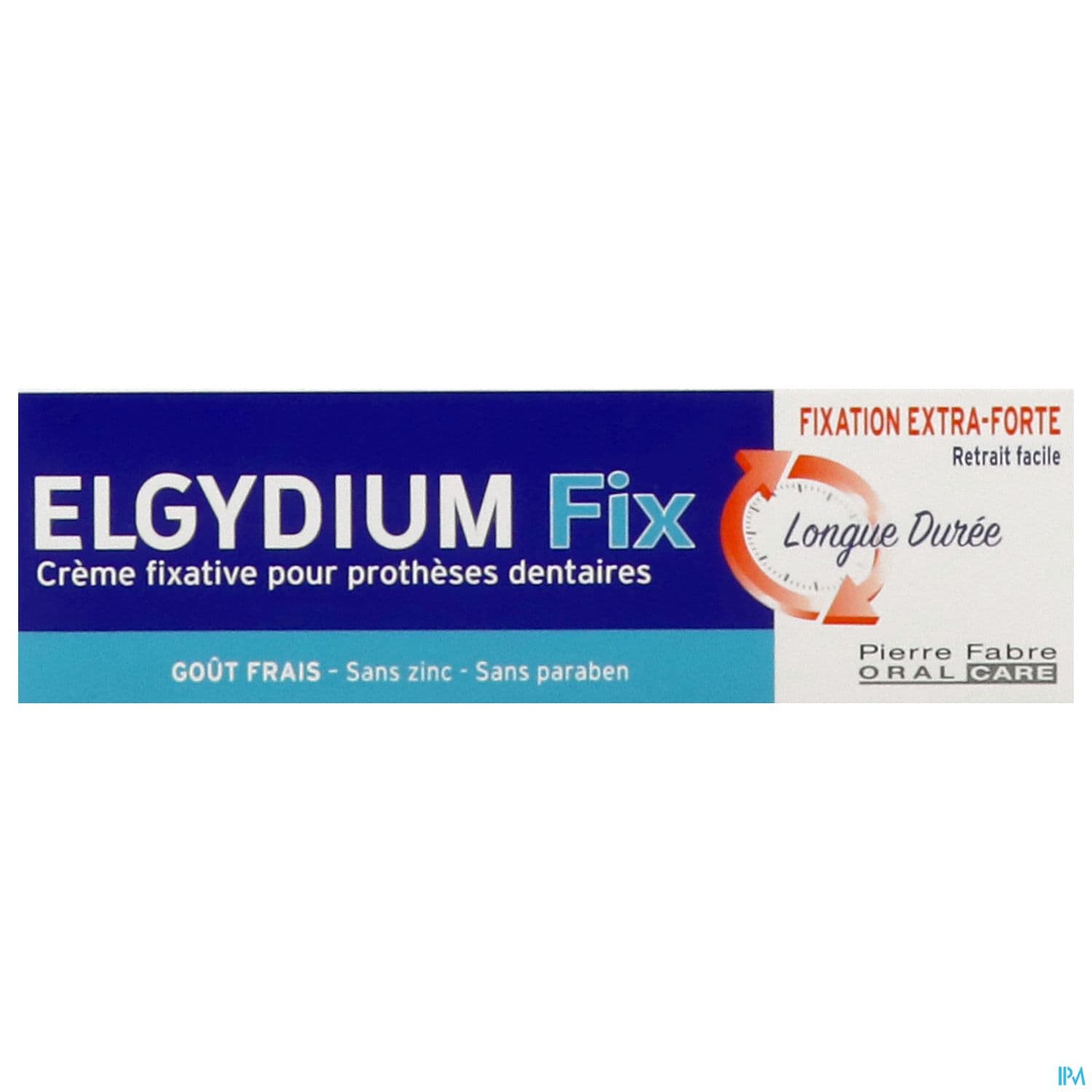 Elgydium Fix Fixation Extra Forte Creme Fixative Gout Frais 45g