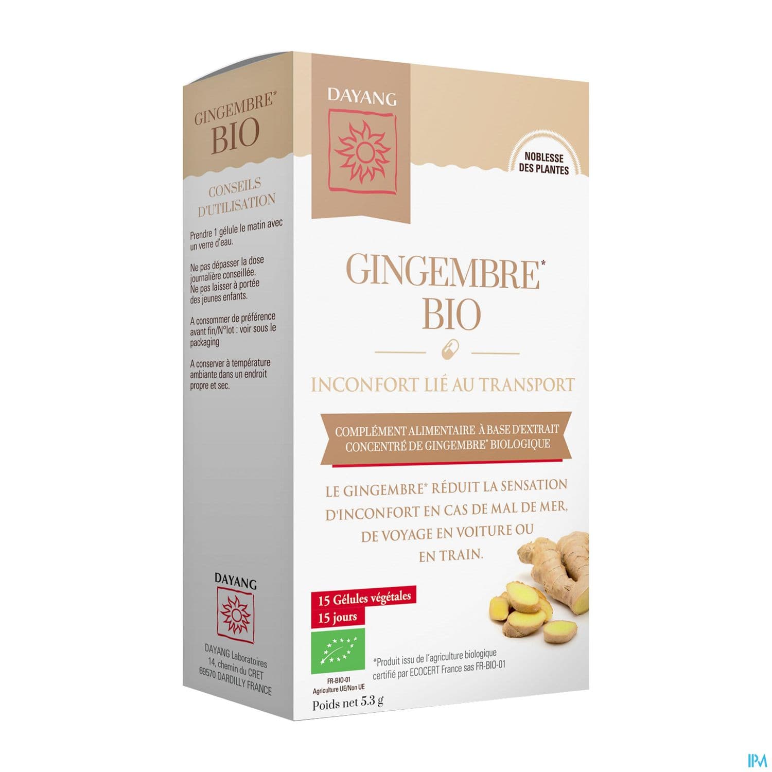 DAYANG GINGEMBRE BIO GELUL 15