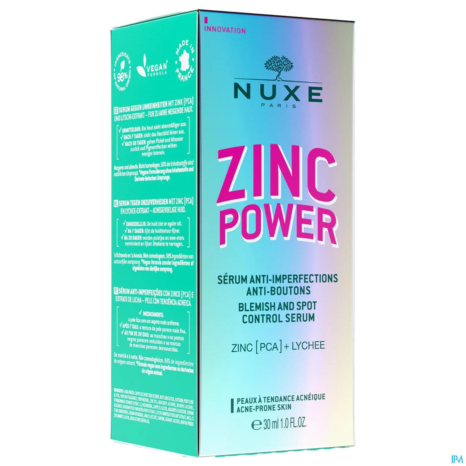 NUXE ZINC POWER SERUM 30ML