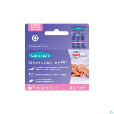 LANSINOH CR LANOLINE HPA 7MLX3
