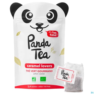 PANDA TEA CARAMELLOVERS SACHET 18