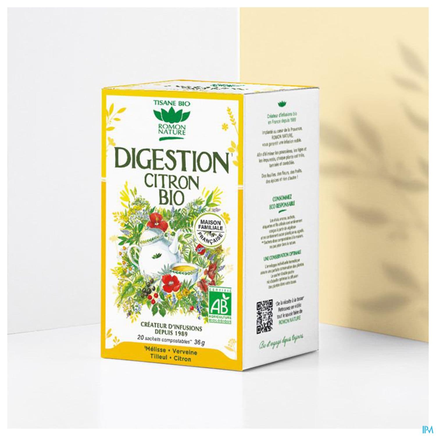 ROMON NATUR TIS BIO DIG/CITR SAC20