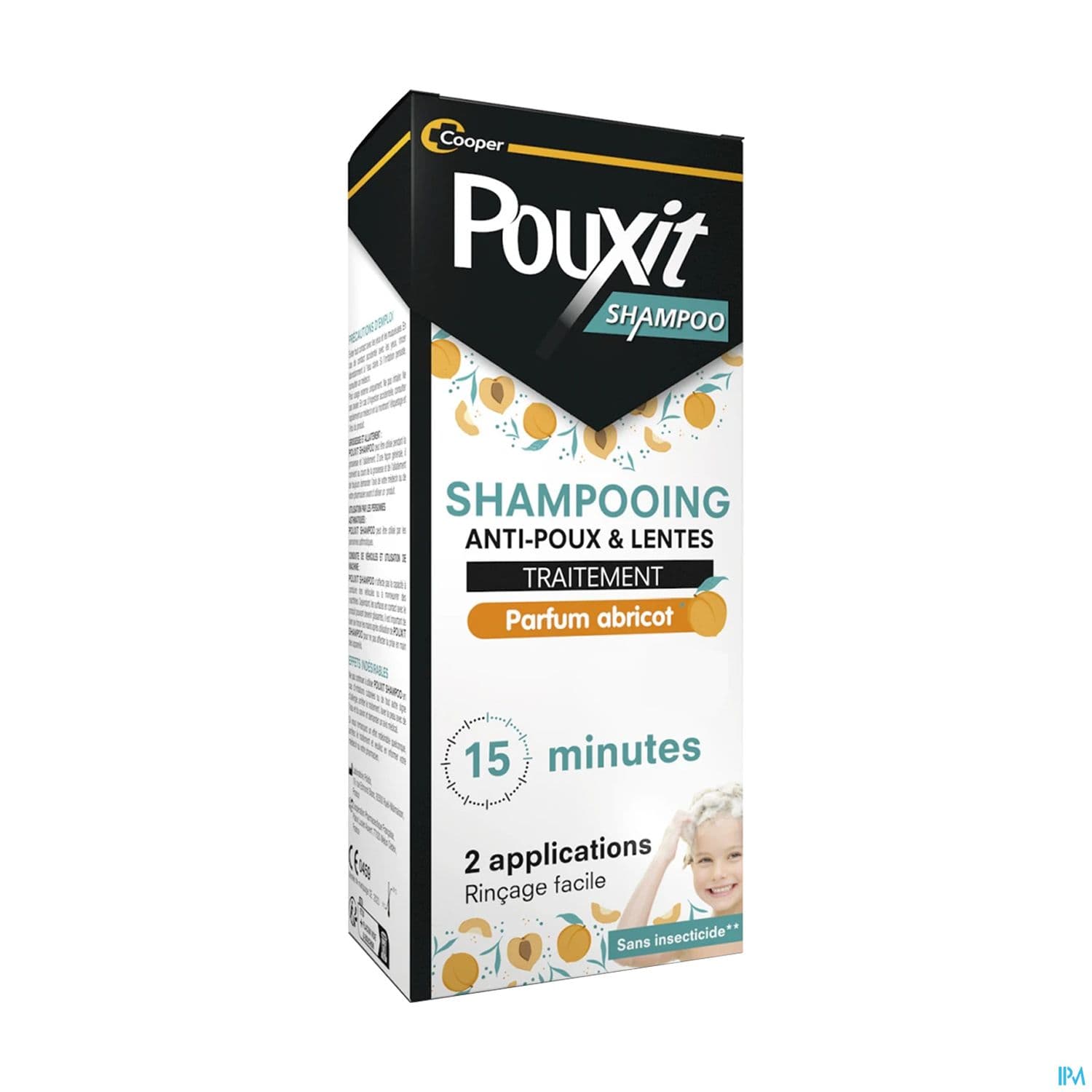 Cooper Pouxit Shampooing Abricot 200ml