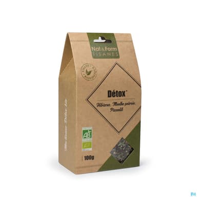 Nat Et Form Tisane Detox Bio 100g