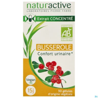 Naturactive Busserole Bio Gelule 30