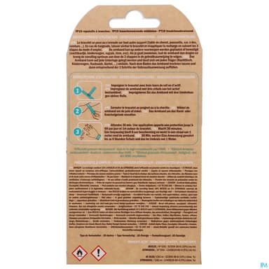 Manouka Bracelet Antimoustique Adulte Turquoise