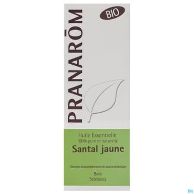 Pranarom Huile Essentielle Bio Santal Jaune Bois 5ml