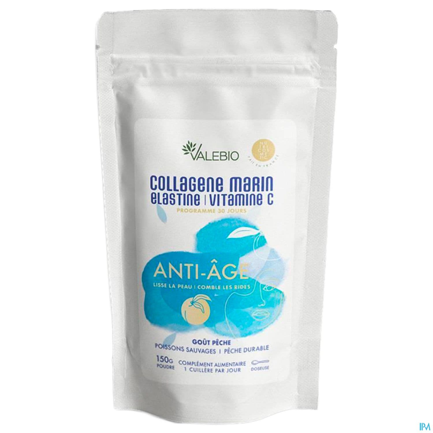 Valebio Nutricosmetique Collagene Elastine Marin 1 Mois 150g