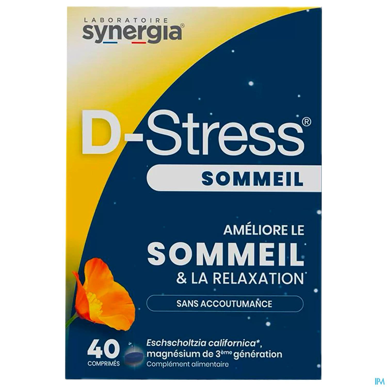 Synergia D Stress Sommeil Comprime 40