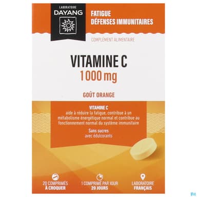 DAYANG VITAMINE C 1000MG CPR 20