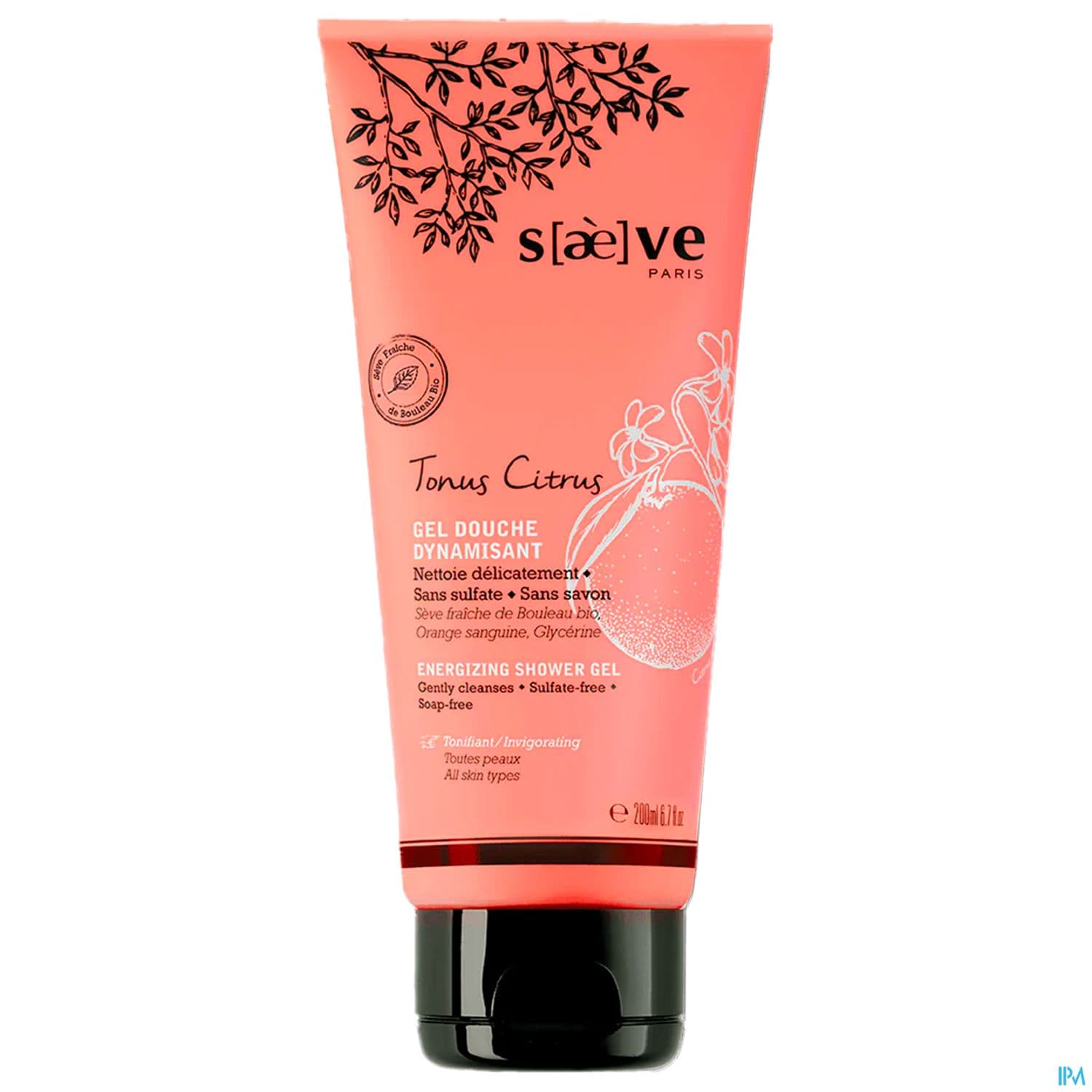 Saeve Tonus Citrus Gel Douche Dynamisant 200ml