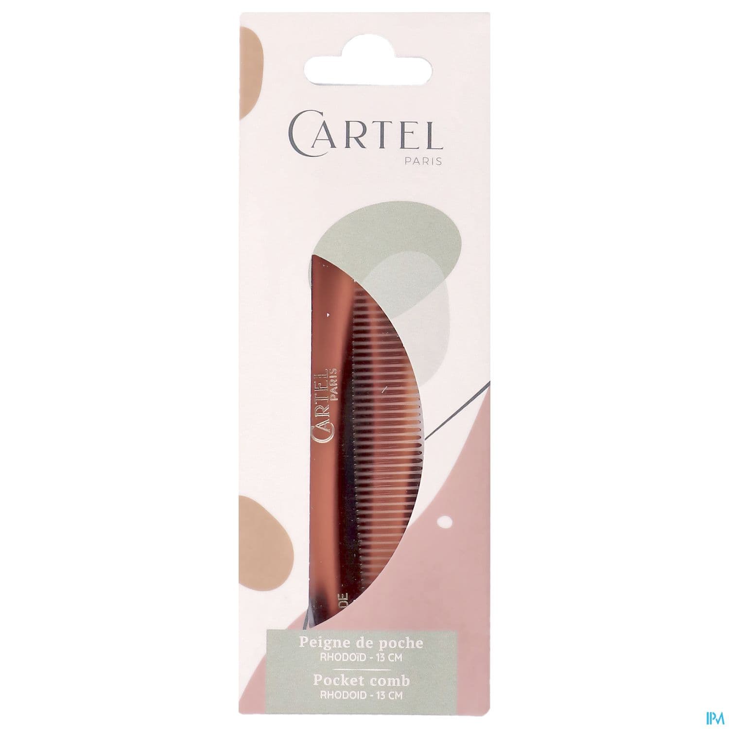 PEIGNE CARTEL POCHE SIMPLE RHODOID