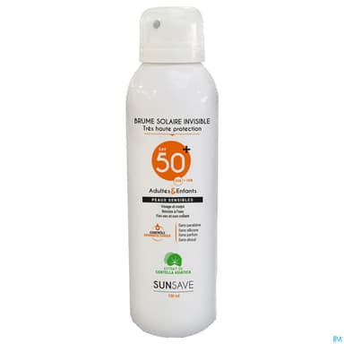SUN SAVE BRUM INVIS SPF50 SPR150ML