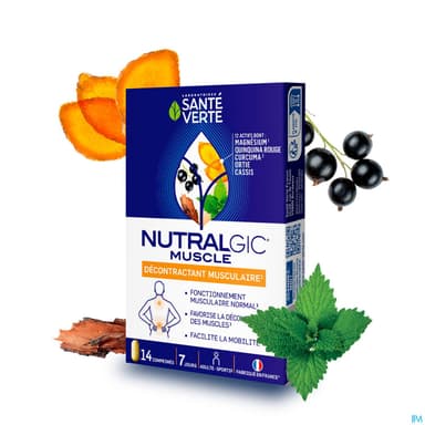 NUTRALGIC MUSCLE SANTE VERTE CPR14